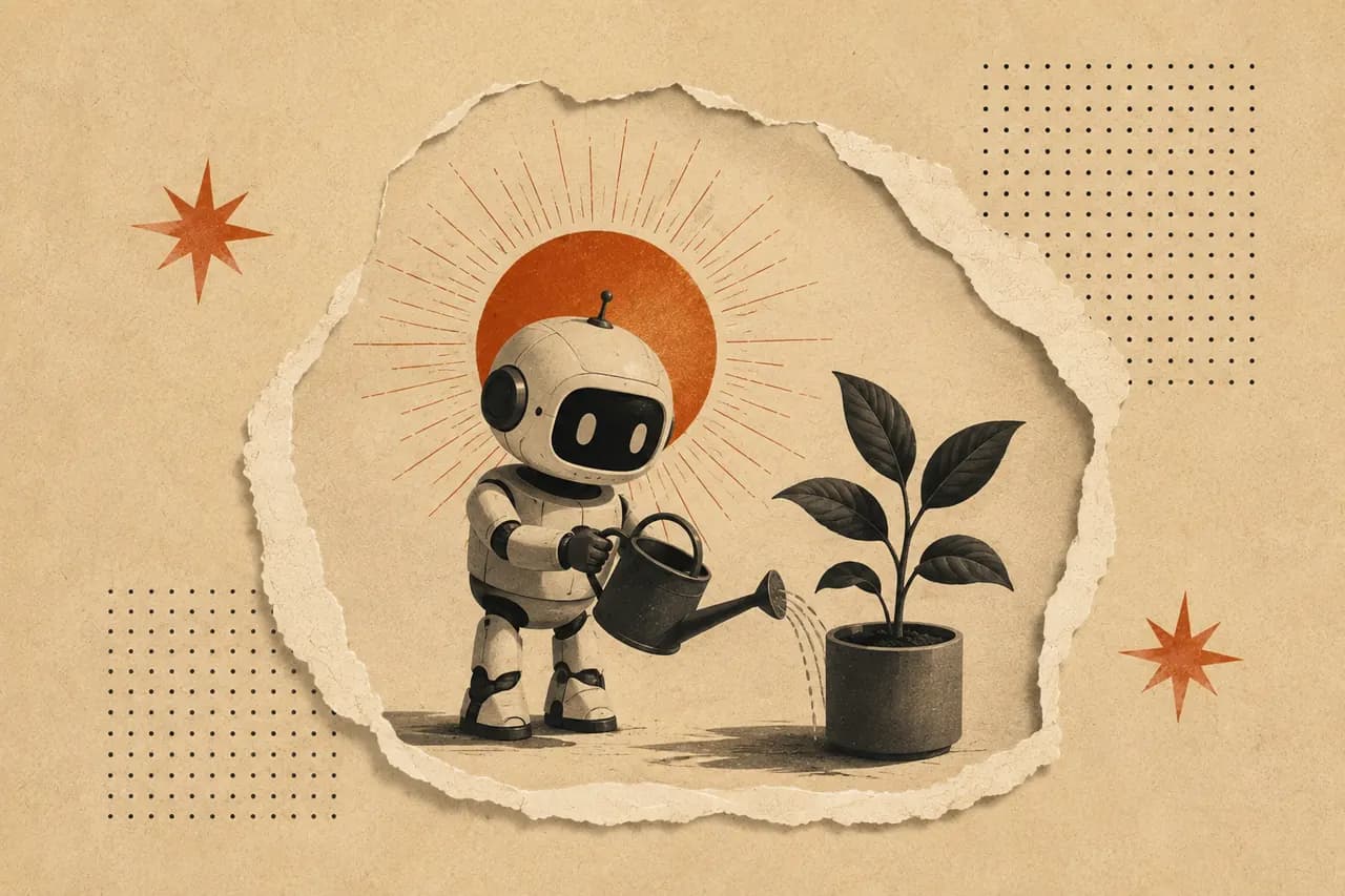 Collage illustration for Agent Skills, reusable skills for AI coding agents.